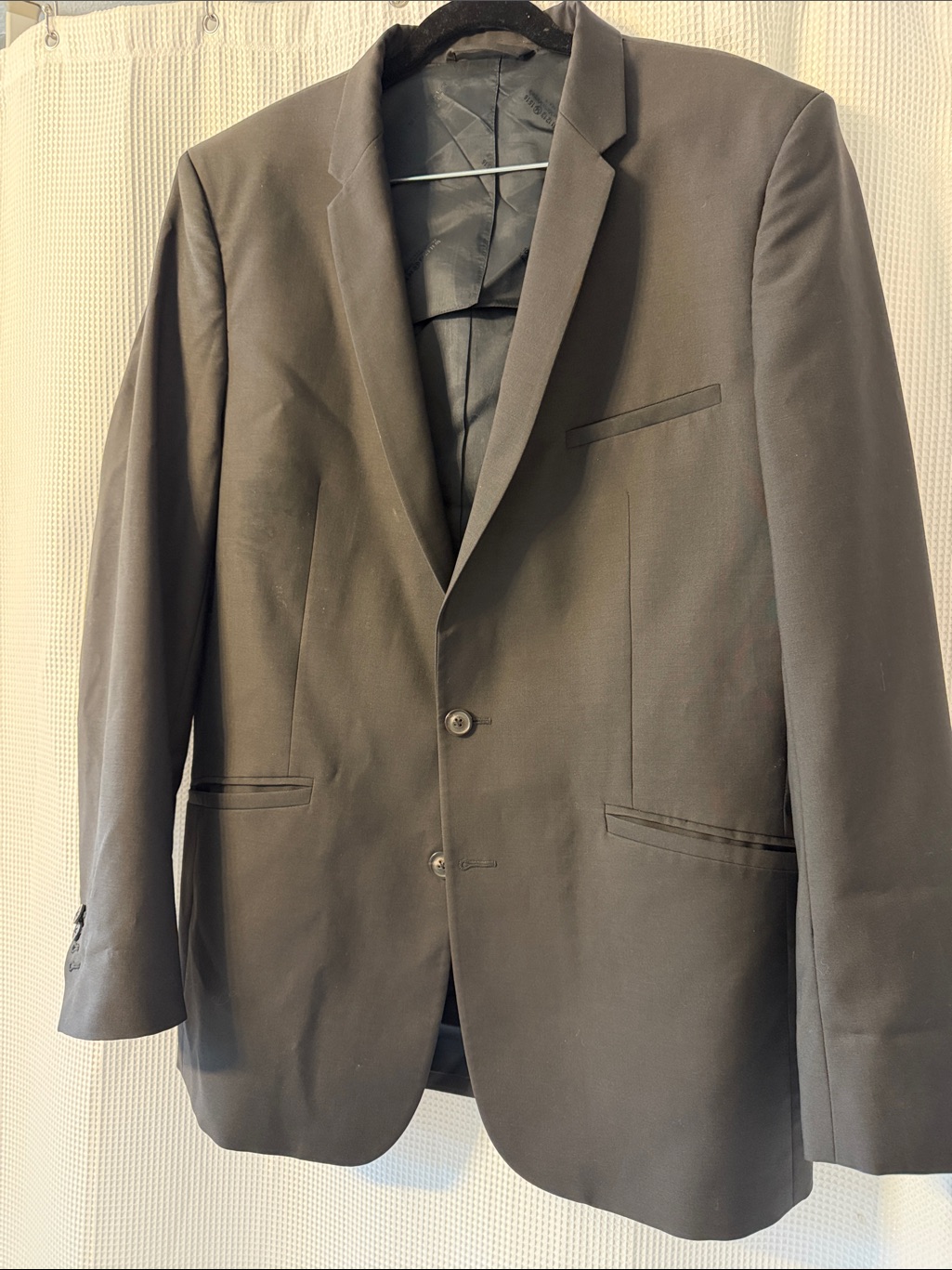 Maison Martin Margiela Black Two-Button Suit Blazer